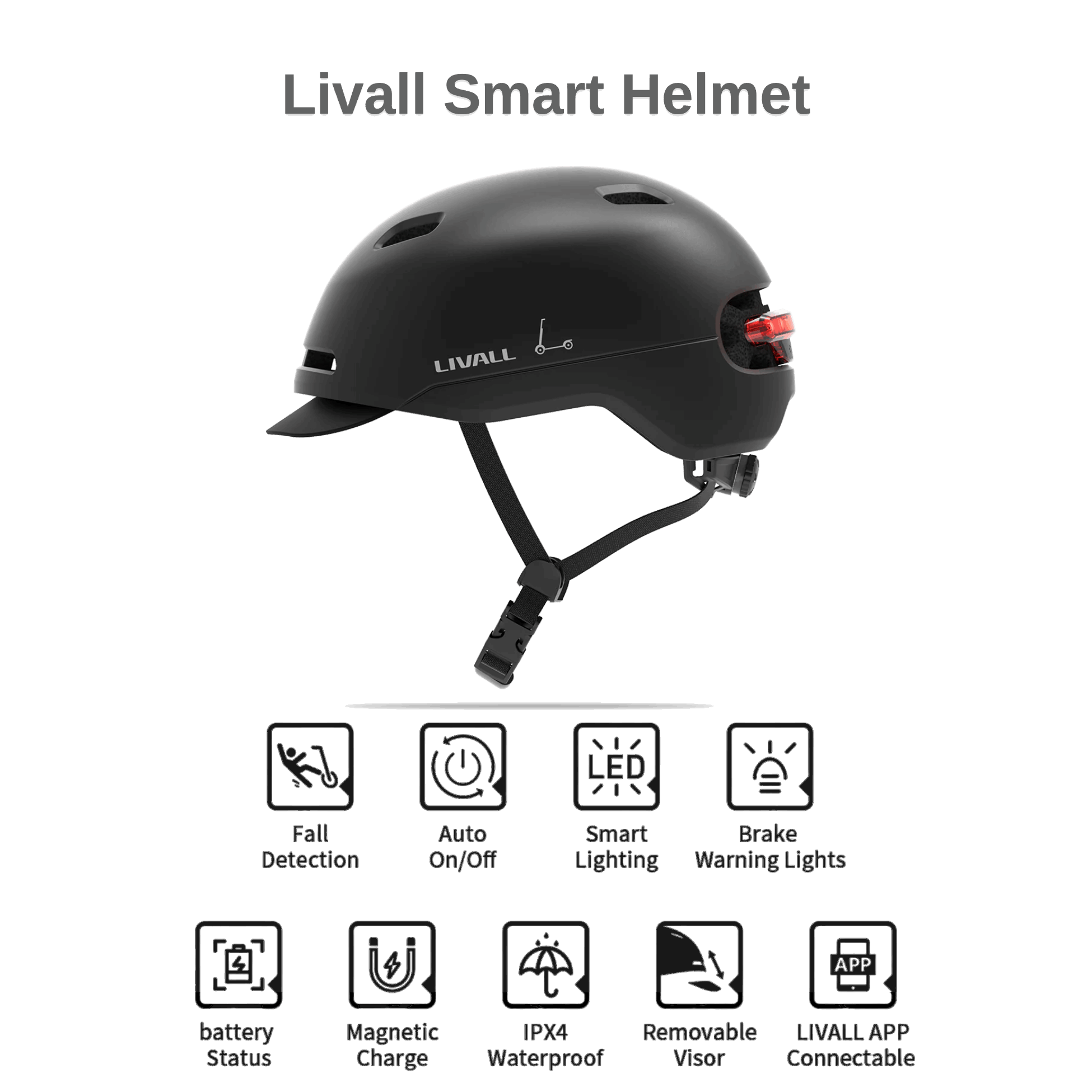 Smart Livall Helmet - VANPOWERS LTD