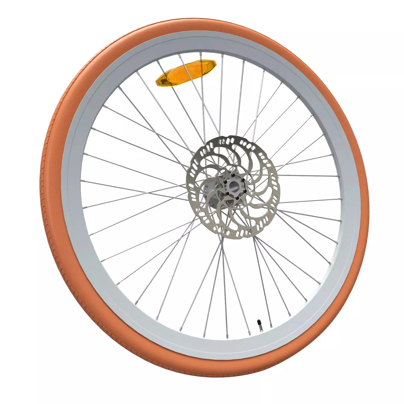  The eBike Front Wheel for City Vanture and Commuter models measures 28.3
